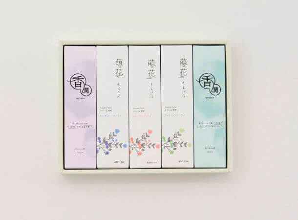 線香 香潤 贈答用 5種入