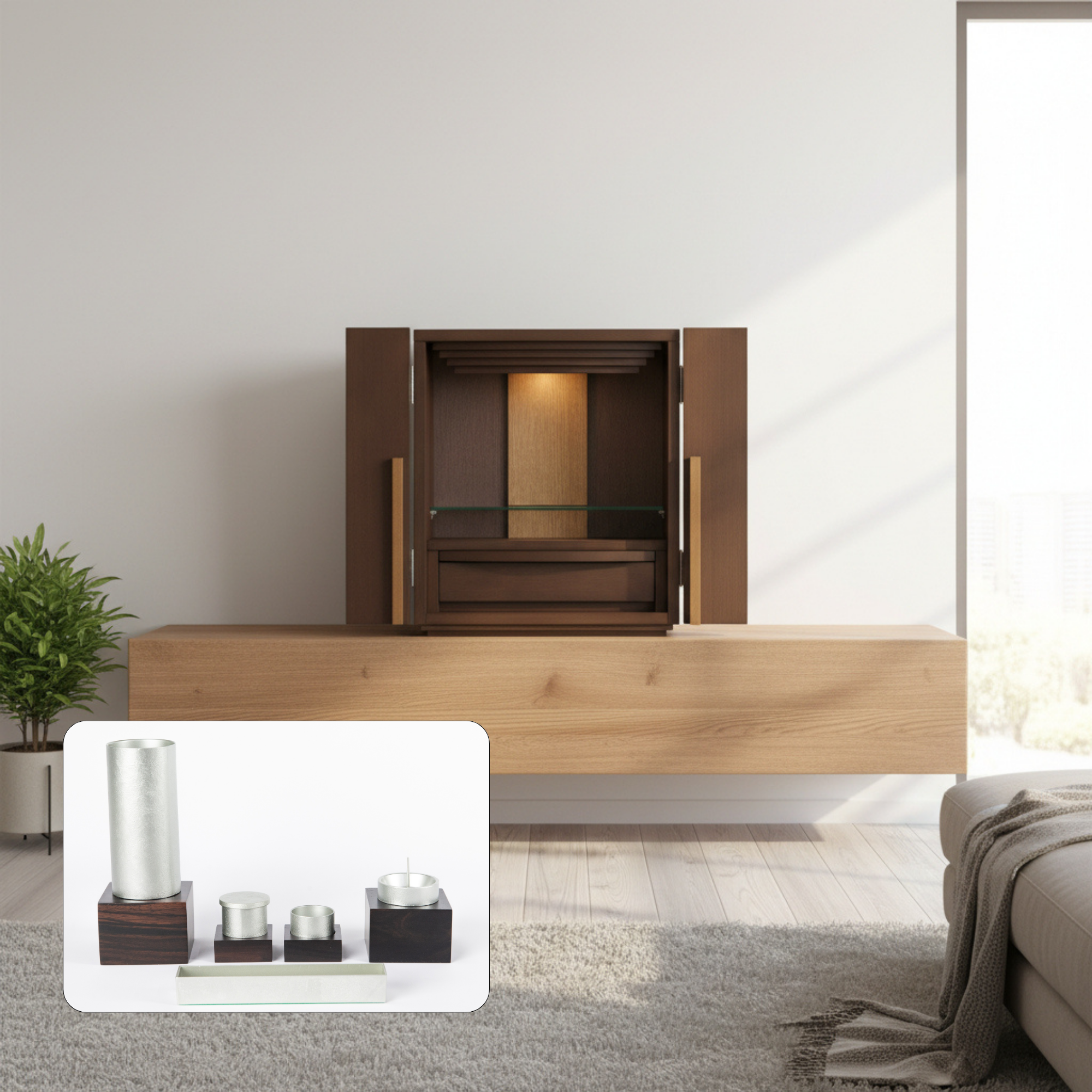 おぶつだん 『はつき』ダーク