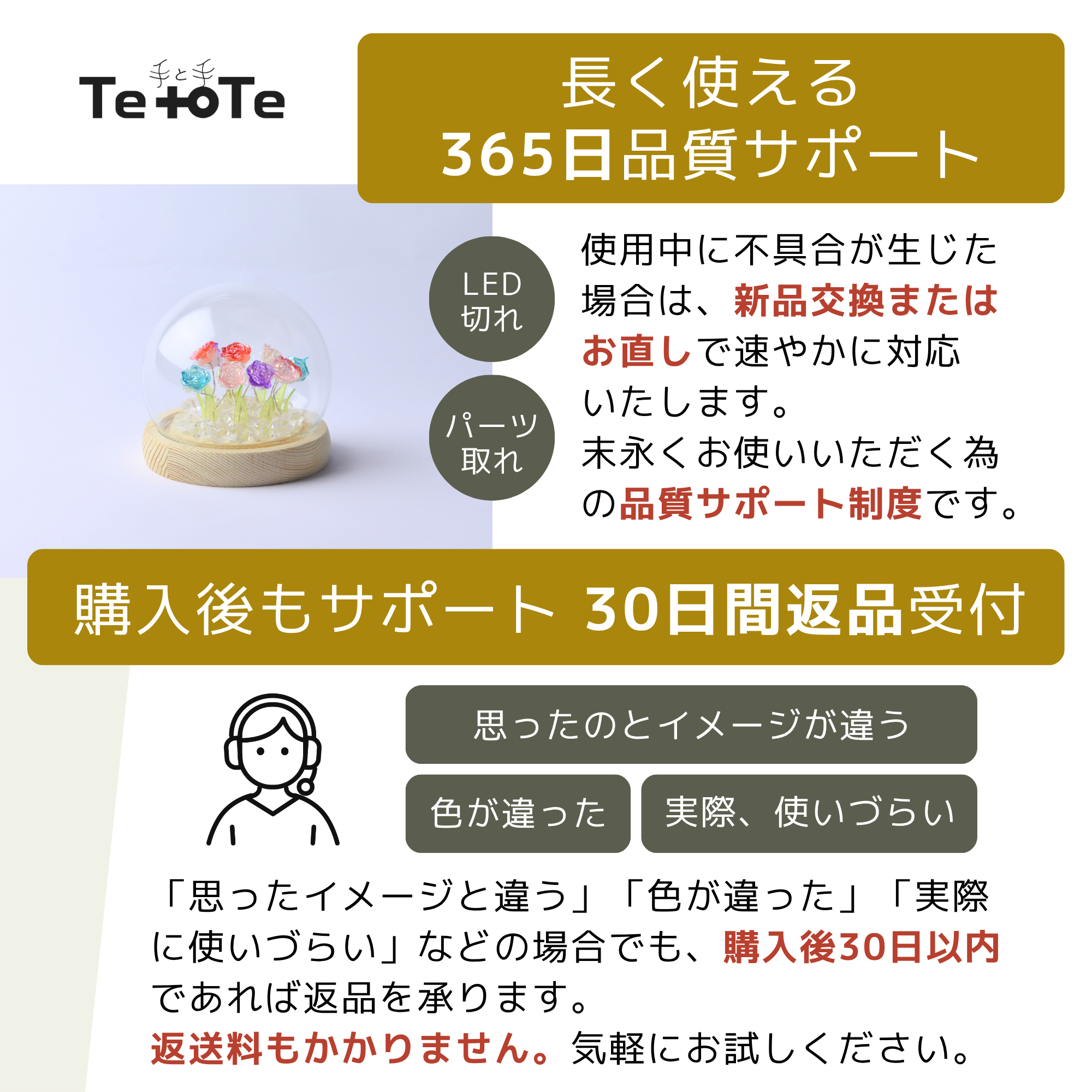 バラ LEDライト