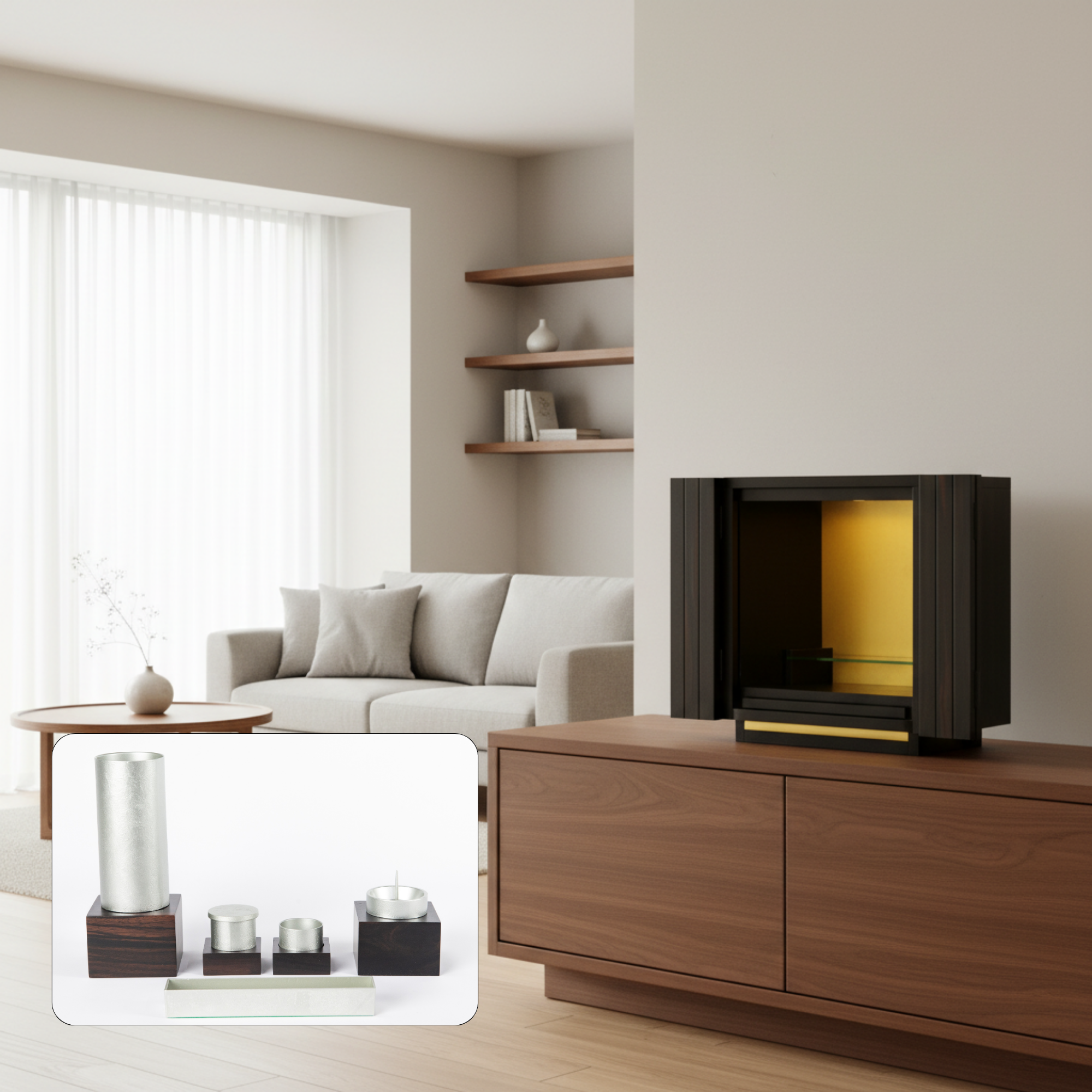 おぶつだん『本黒檀 光華』