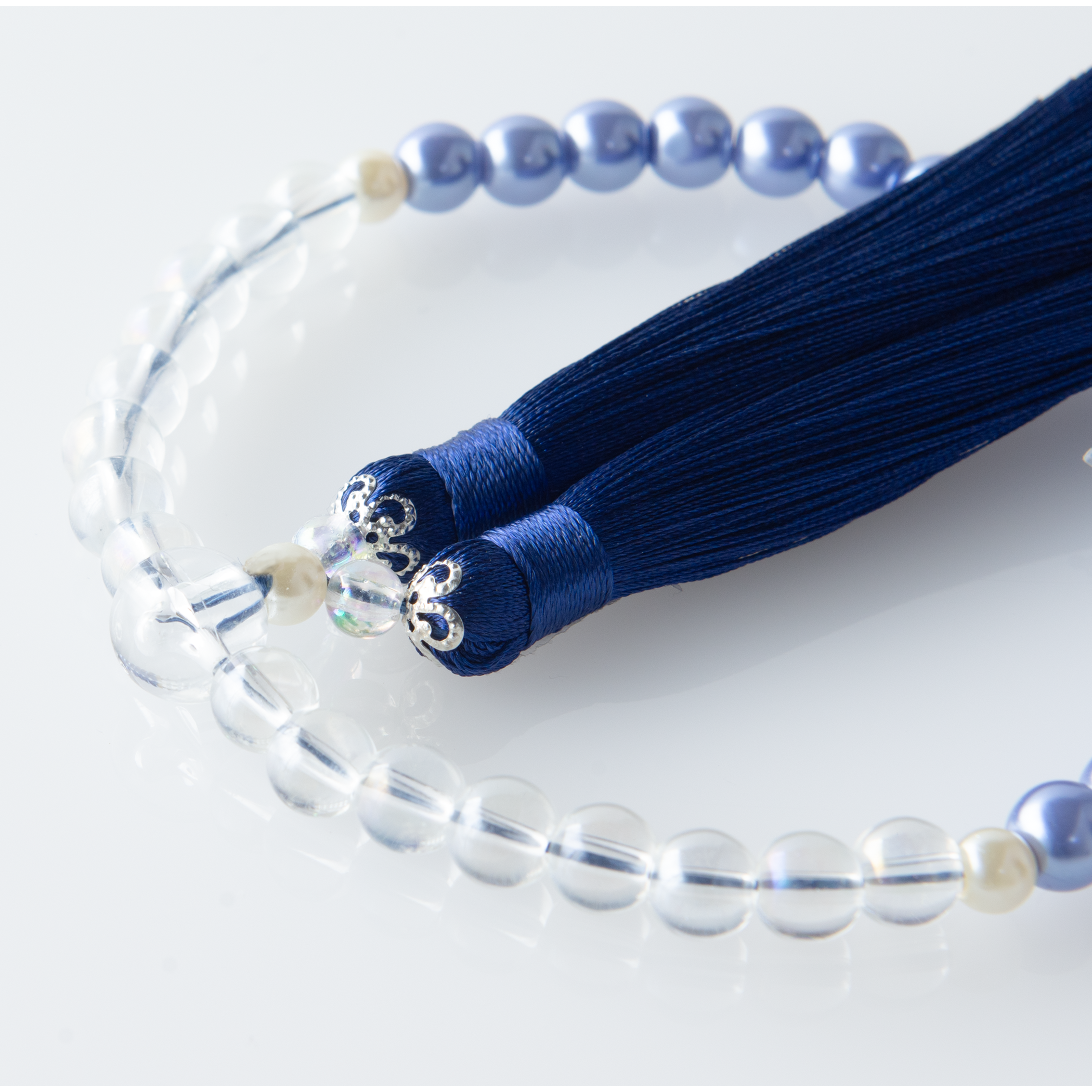 紗つむぎ オーロラクリスタル 瑠璃色(るりいろ)