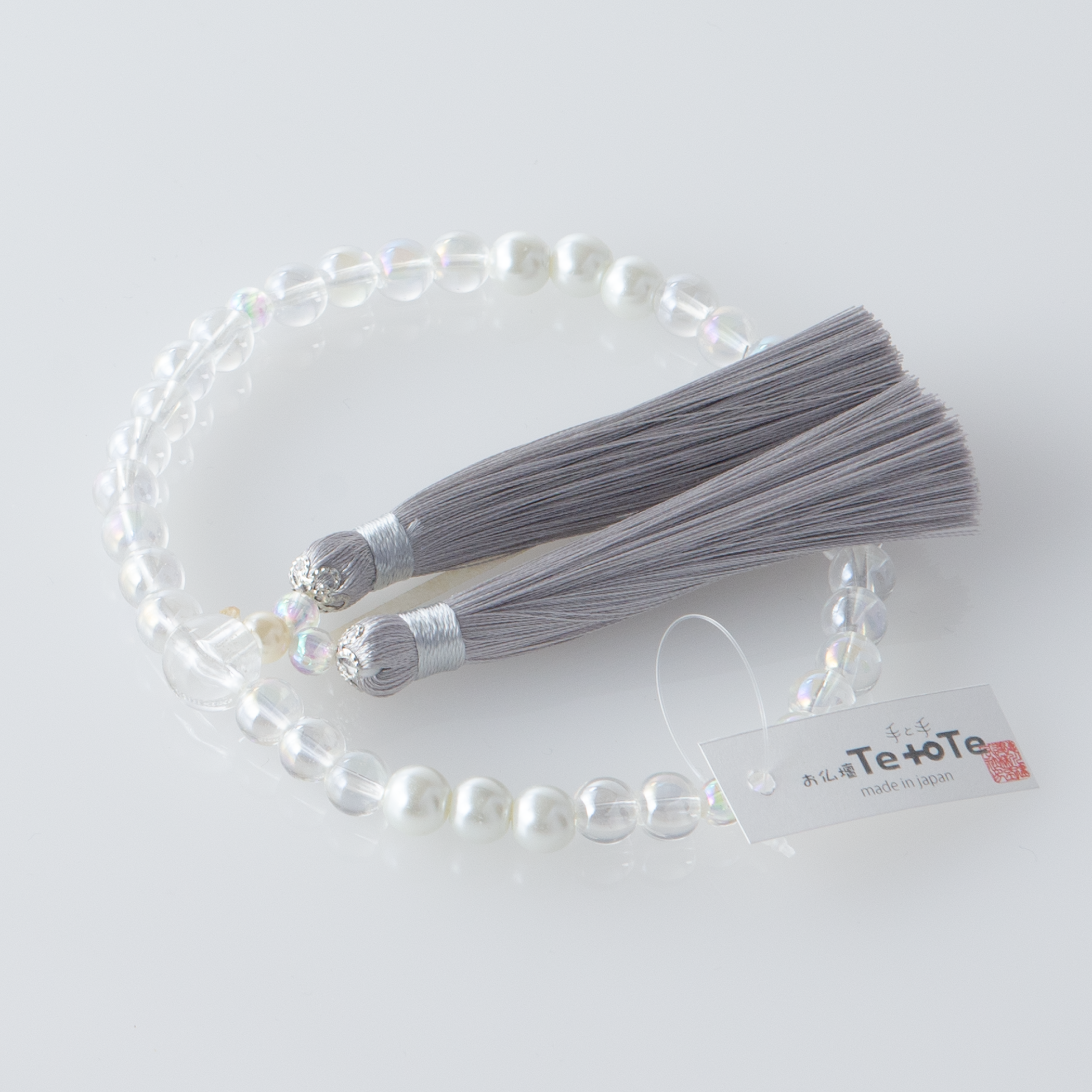 紗つむぎ オーロラクリスタル 薄墨色(うすずみいろ)