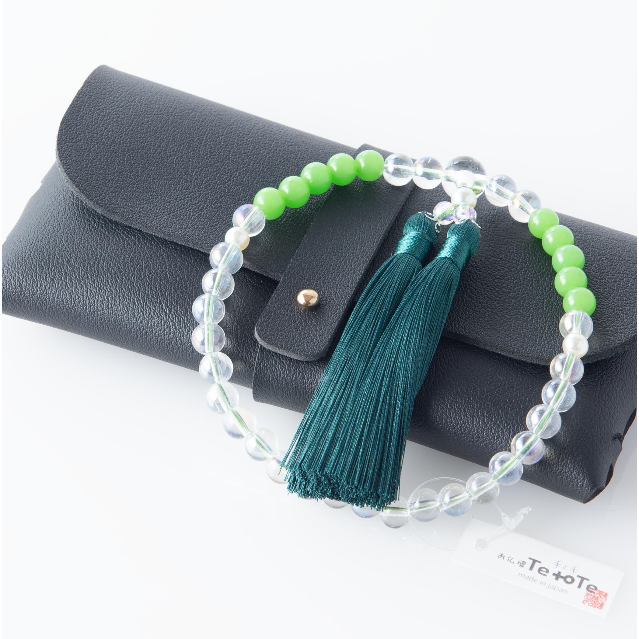 紗つむぎ オーロラクリスタル 常磐色(ときわいろ)