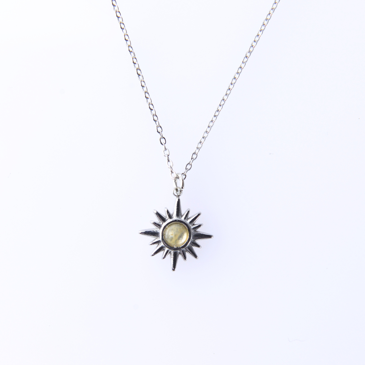 天然石ネックレス 10月 NIJI