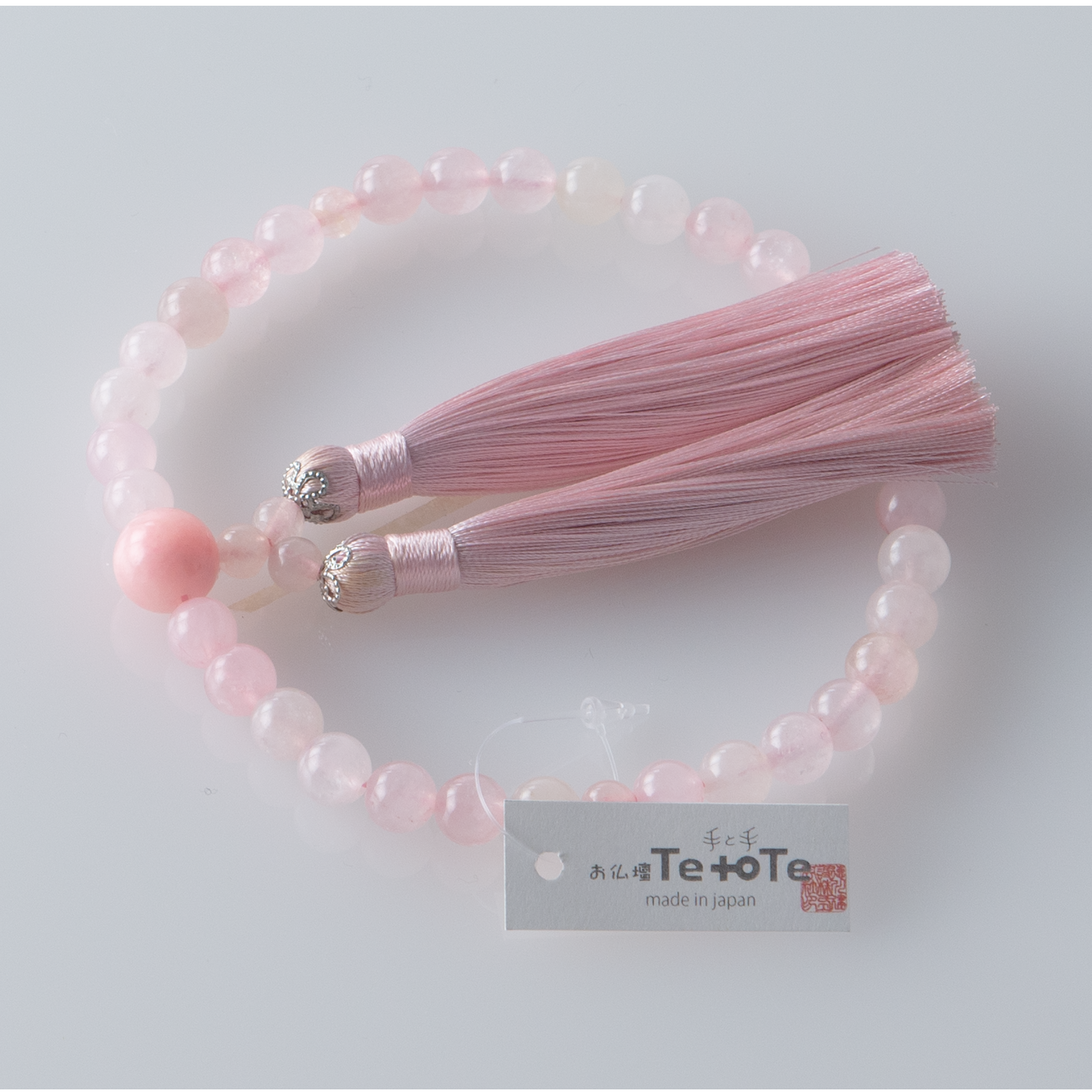 華すずか ローズクォーツ ヴェルベットシルク房