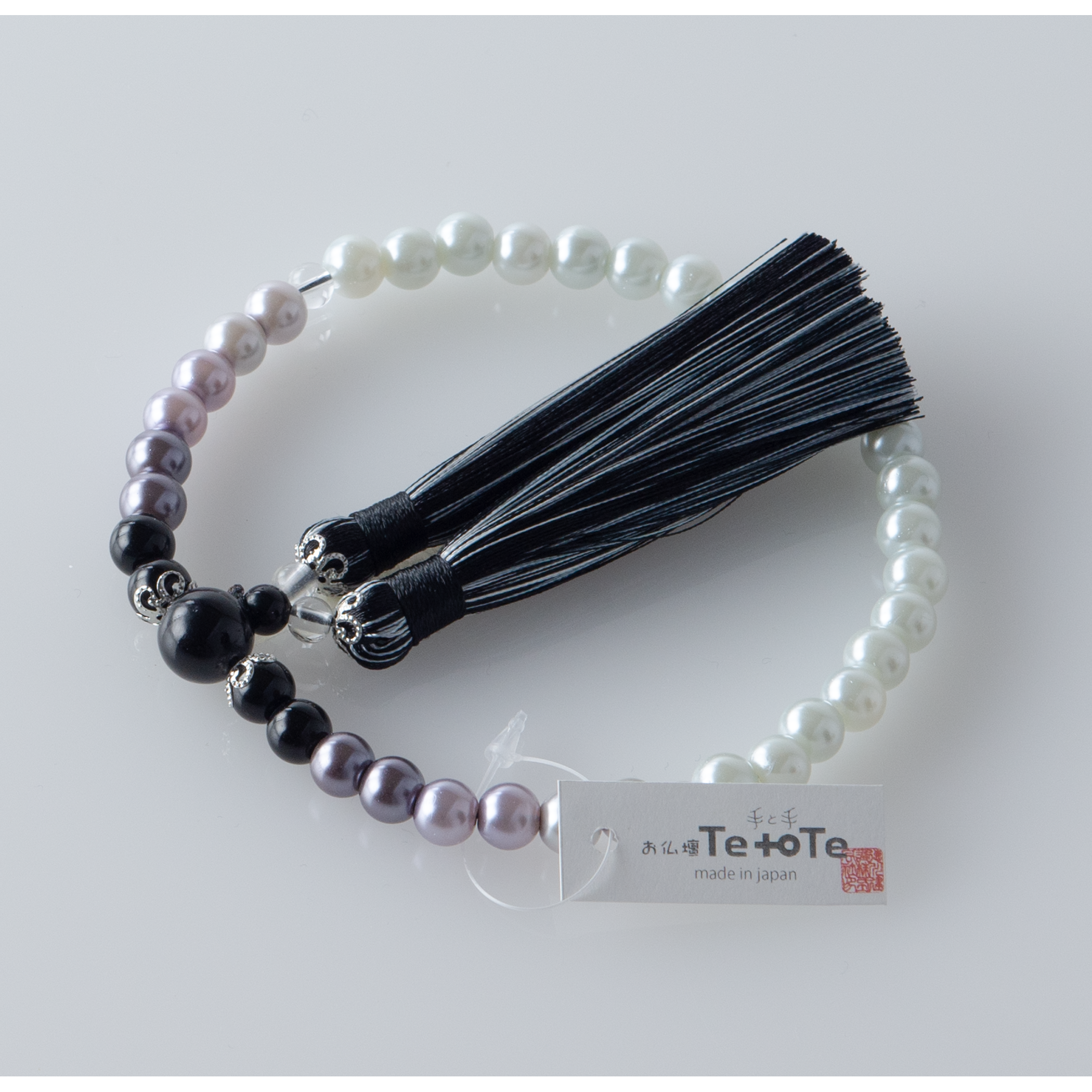 華すずか ホワイトグラデーション 貝パール