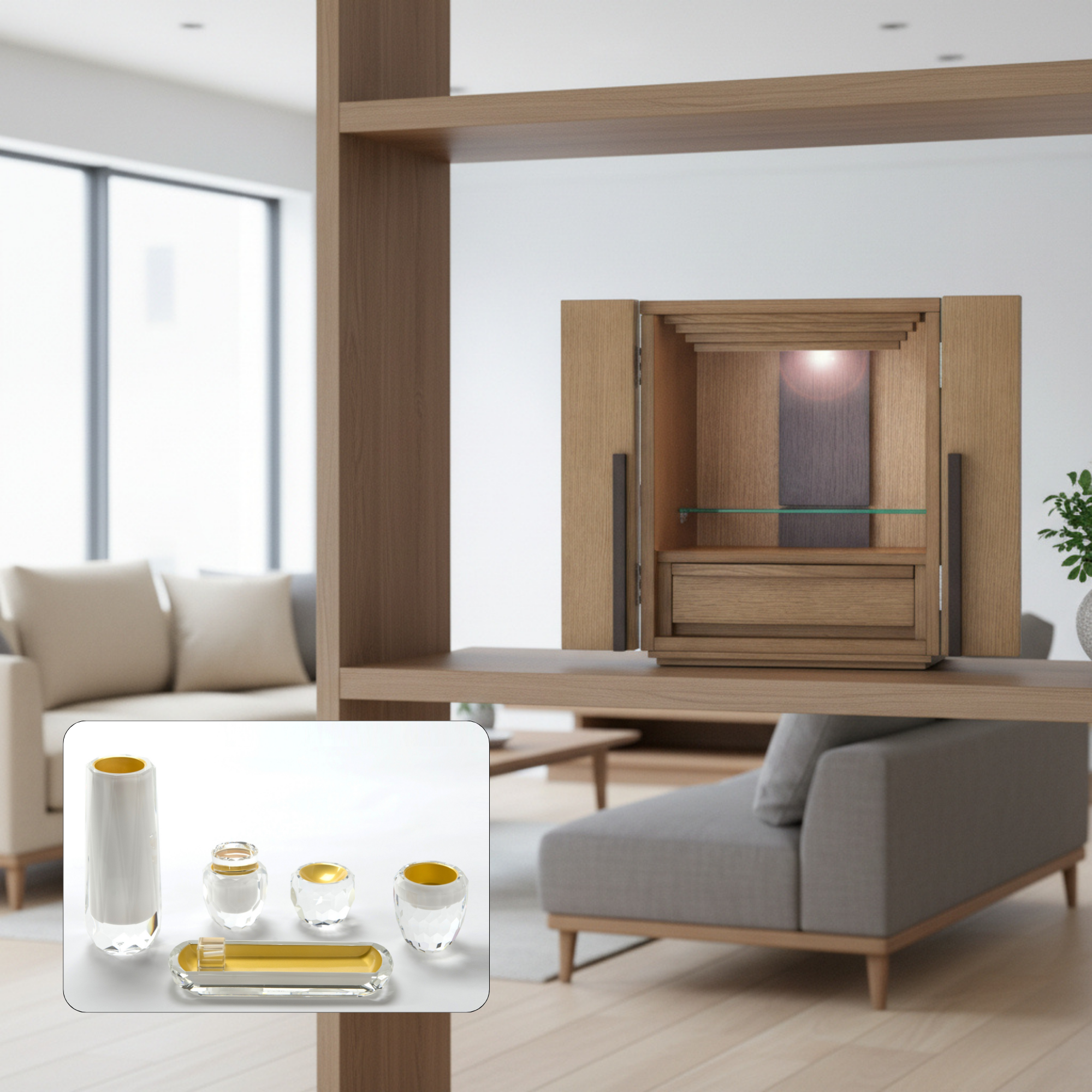 おぶつだん『はつき』ナチュラル