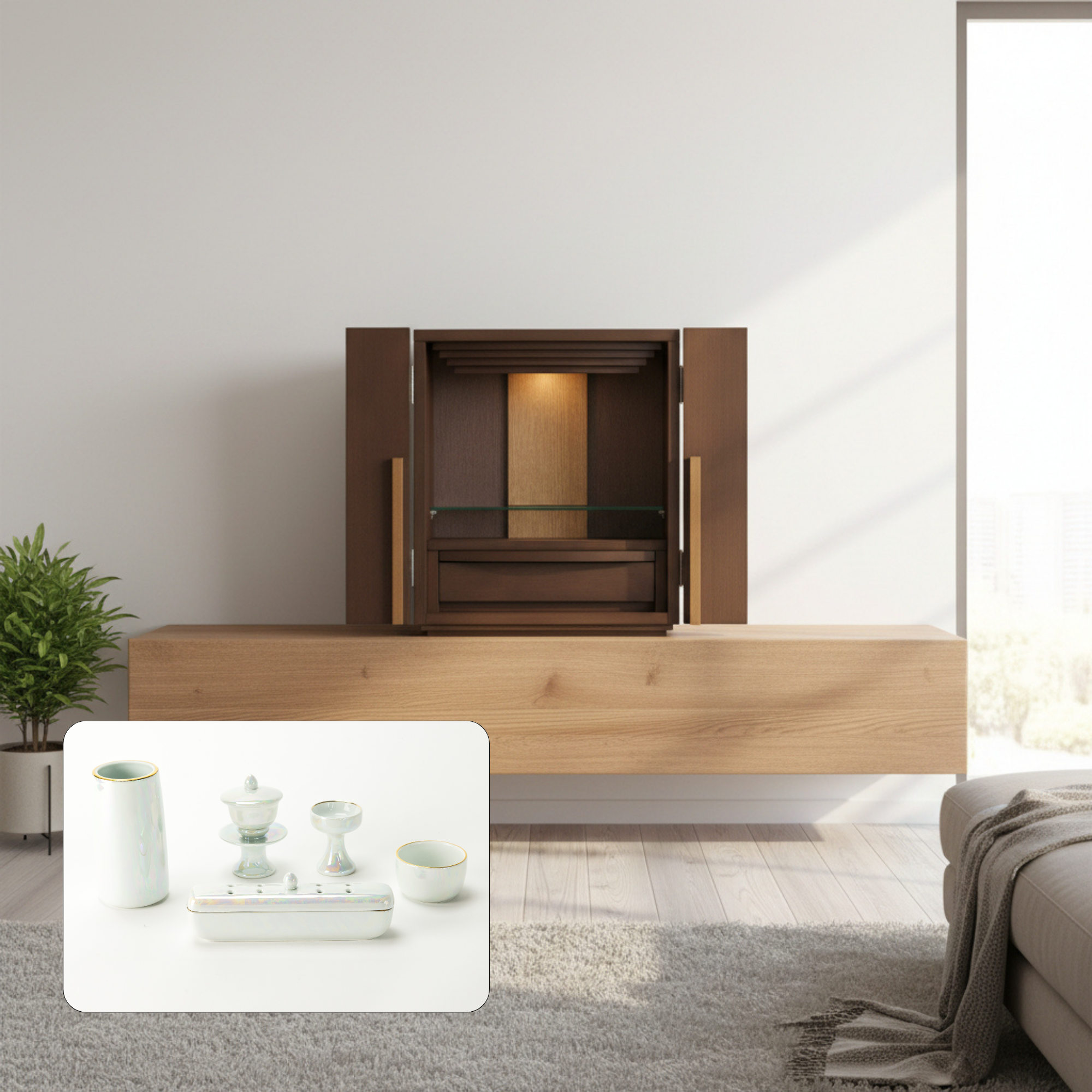 おぶつだん 『はつき』ダーク