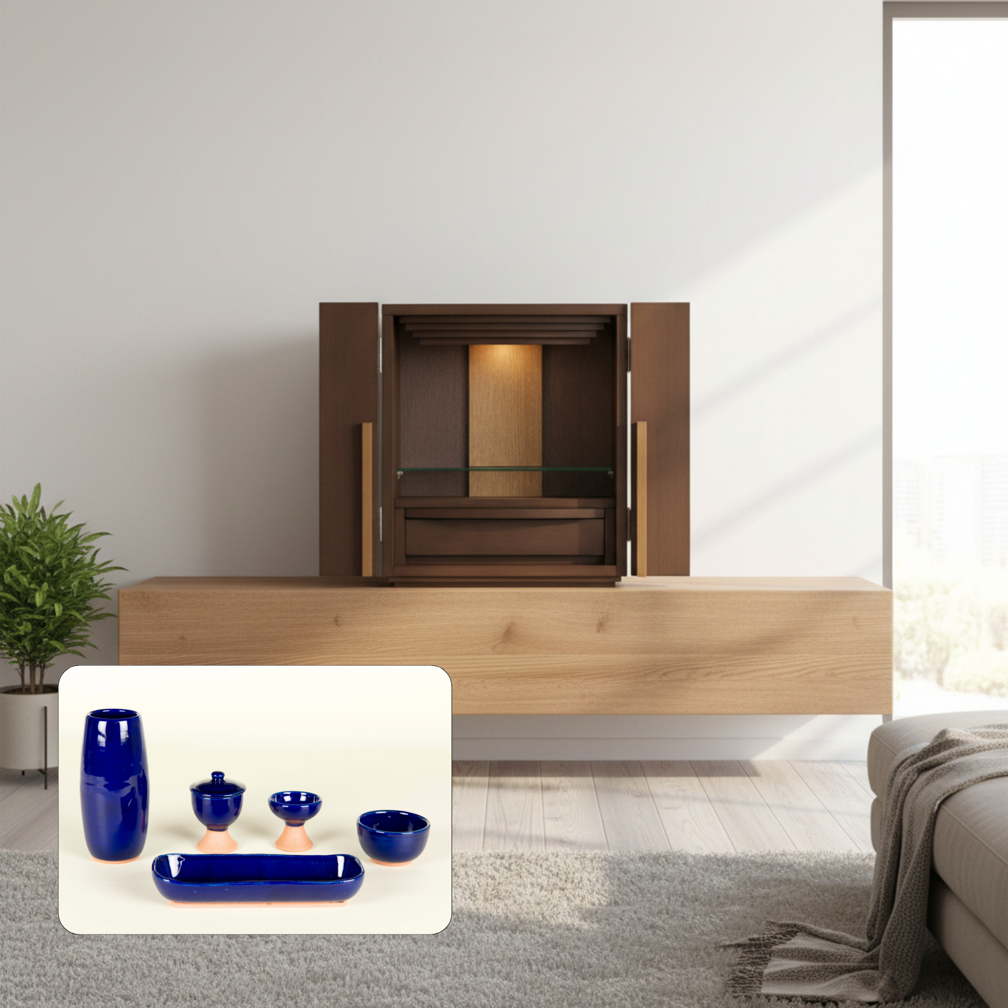 おぶつだん 『はつき』ダーク