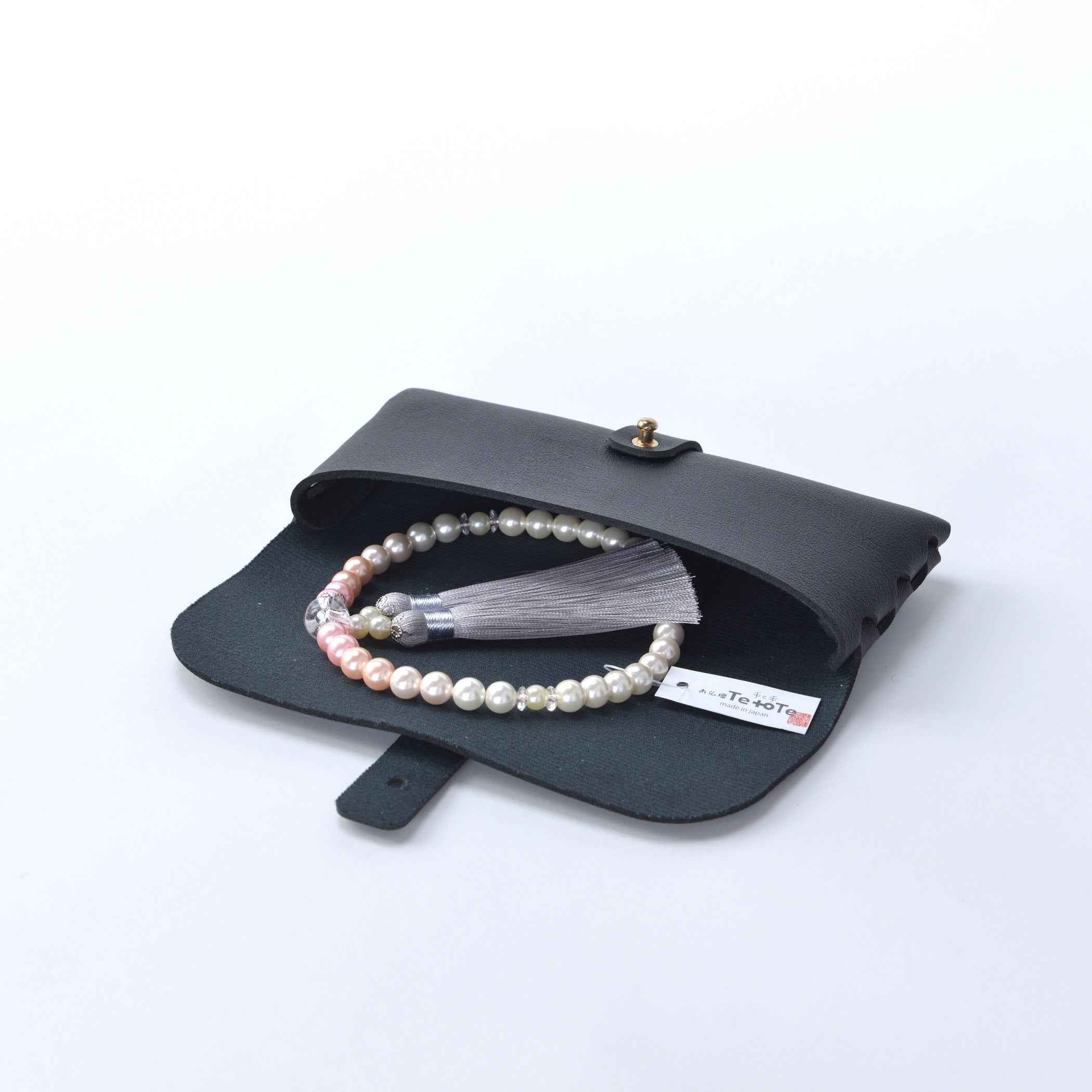 華すずか 桜色グラデーション 貝パール 薄墨色(うすずみいろ)