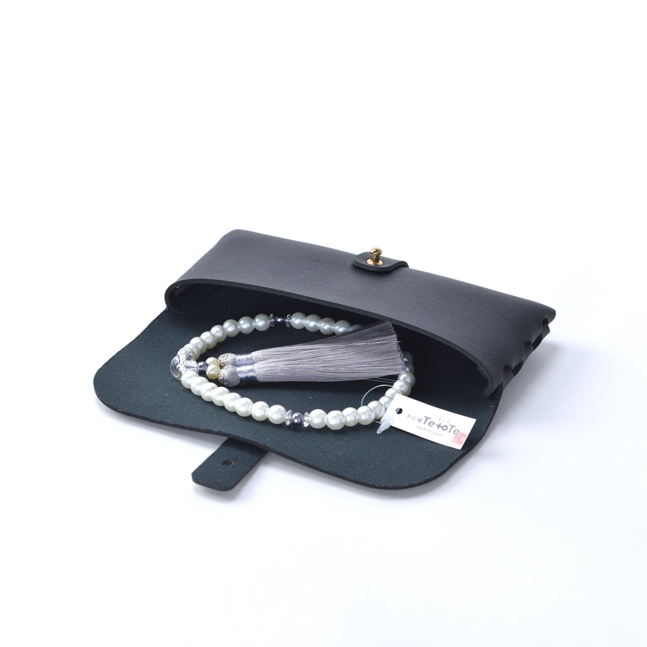 華すずか ホワイト貝パール 薄墨色(うすずみいろ)