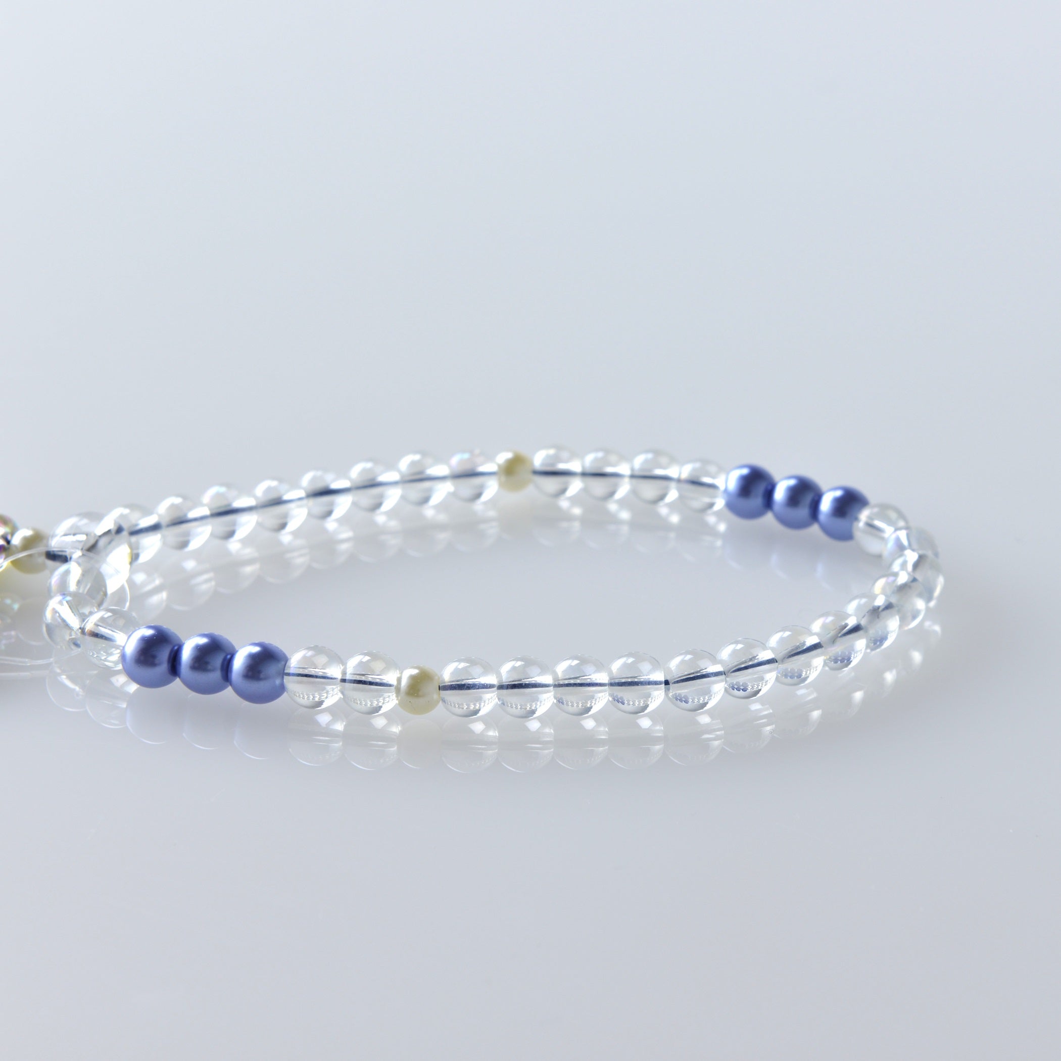 紗つむぎ オーロラクリスタル 瑠璃色(るりいろ)