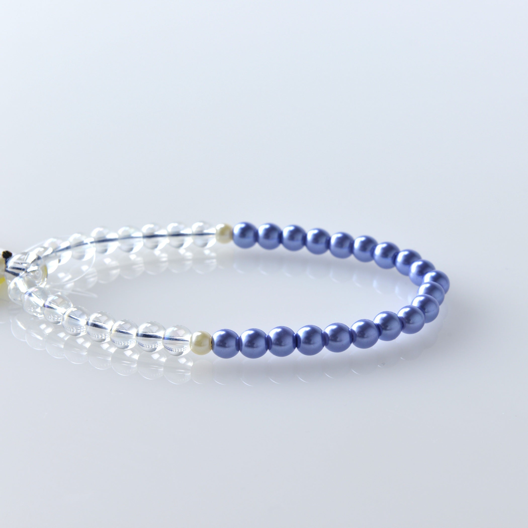 紗つむぎ オーロラクリスタル 瑠璃色(るりいろ)