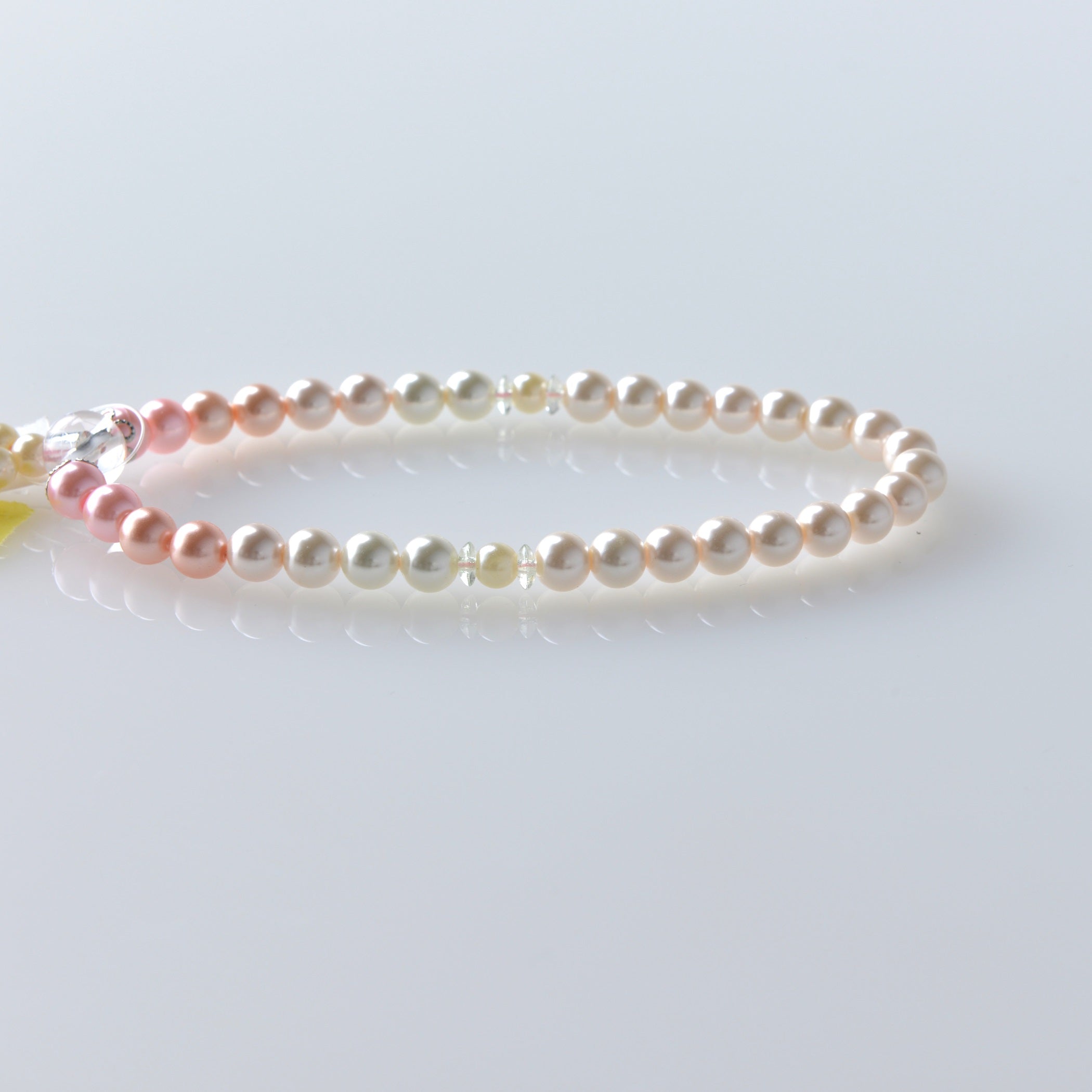 華すずか 桜色グラデーション 貝パール