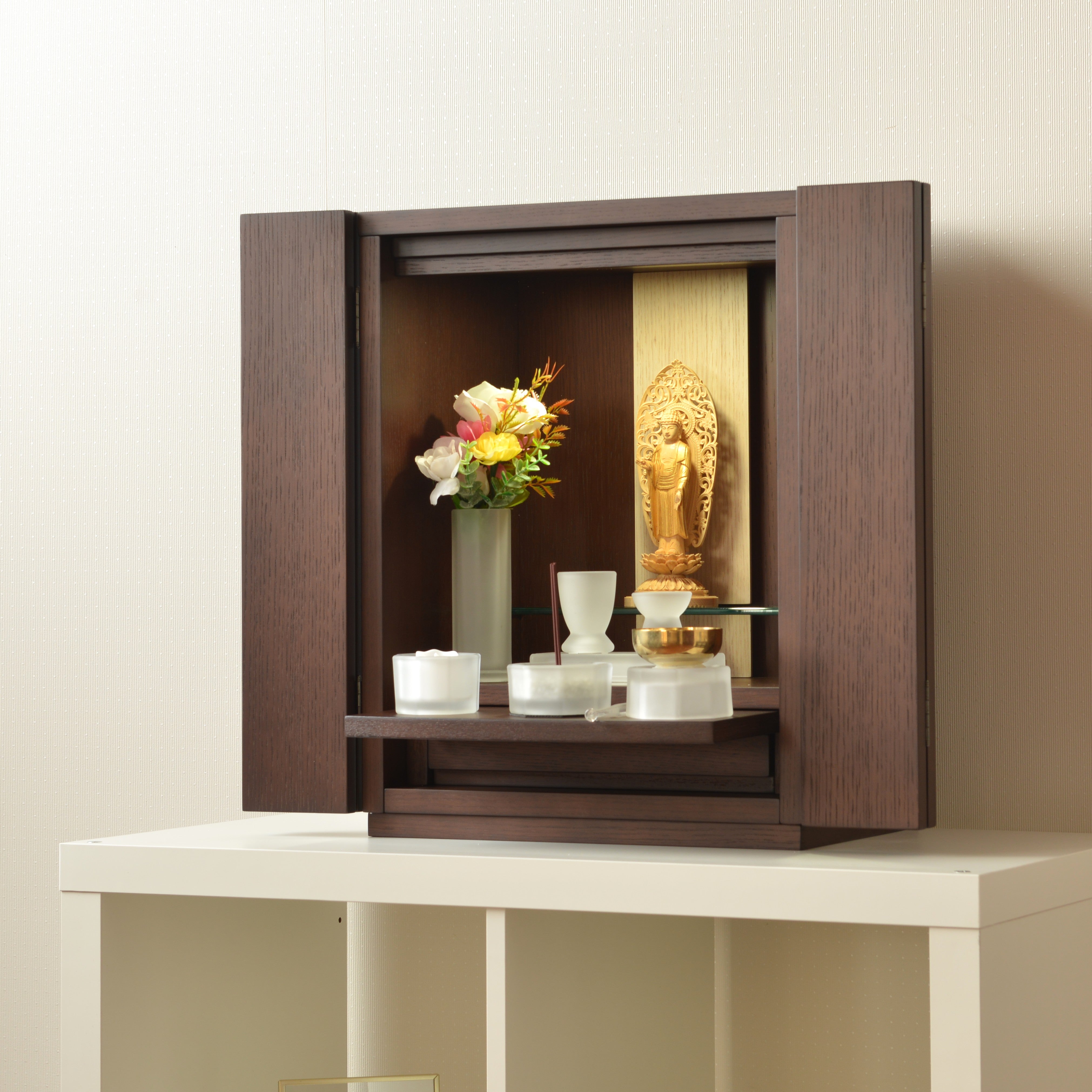 おぶつだん 『つぼみ』 ブラウン