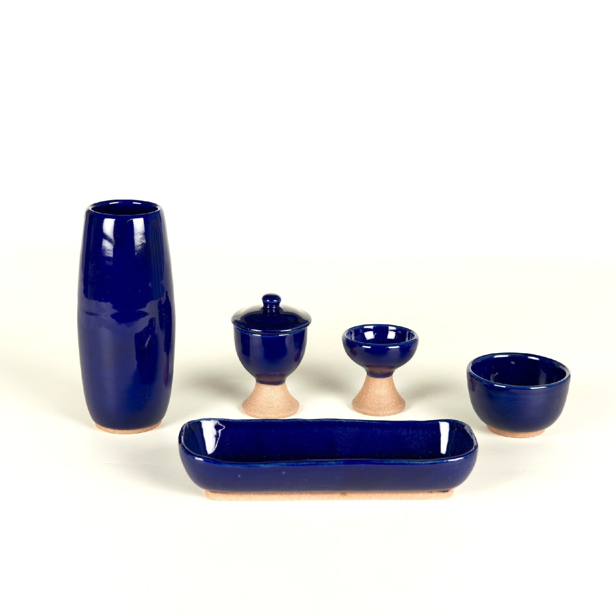 仏具セット 萩焼瑠璃