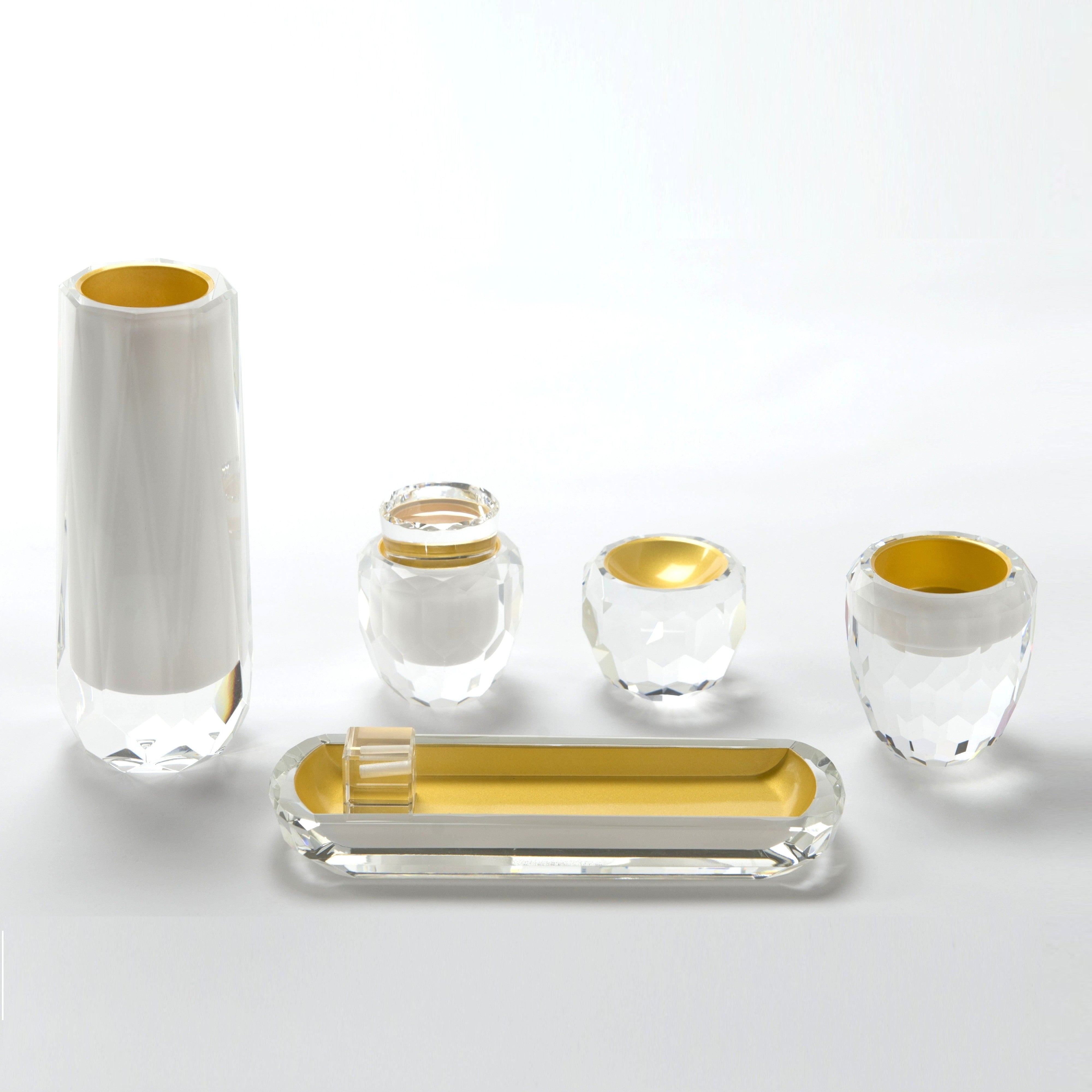 仏具セット クリスタル白塗スフィア