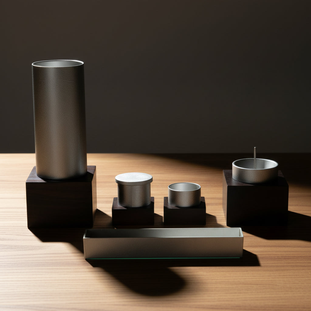 仏具セット さざ波 シルバー