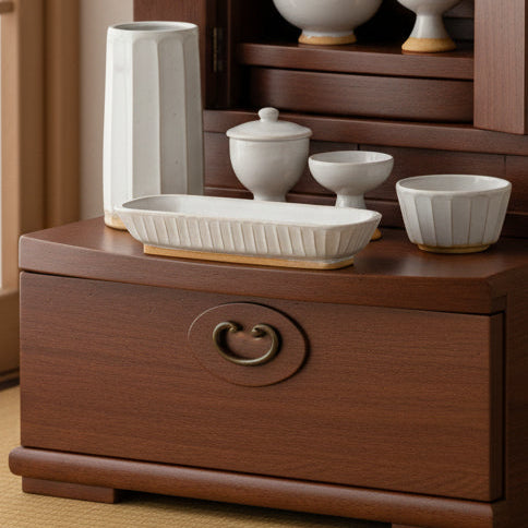 仏具セット 萩焼白釉