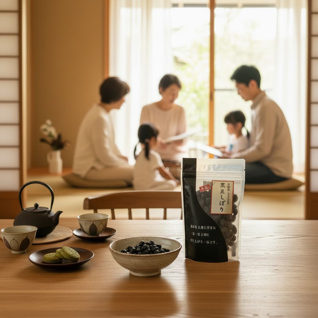 お供え 丹波 黒豆しぼり 甘納豆