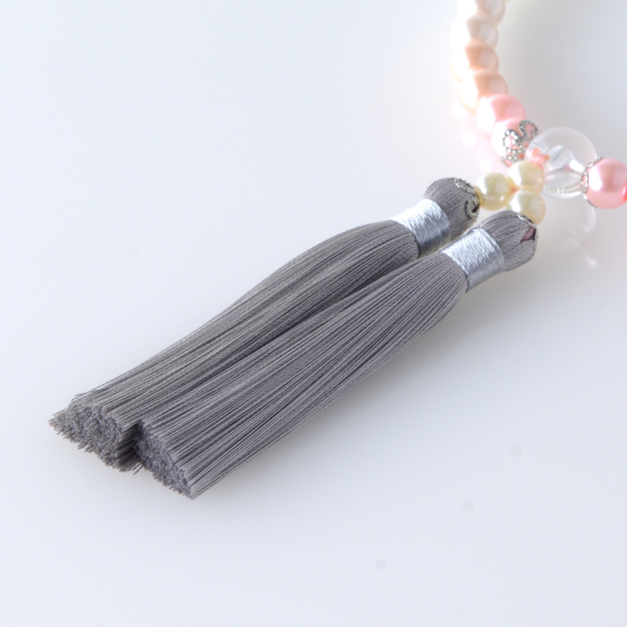 華すずか 桜色グラデーション 貝パール 薄墨色(うすずみいろ)