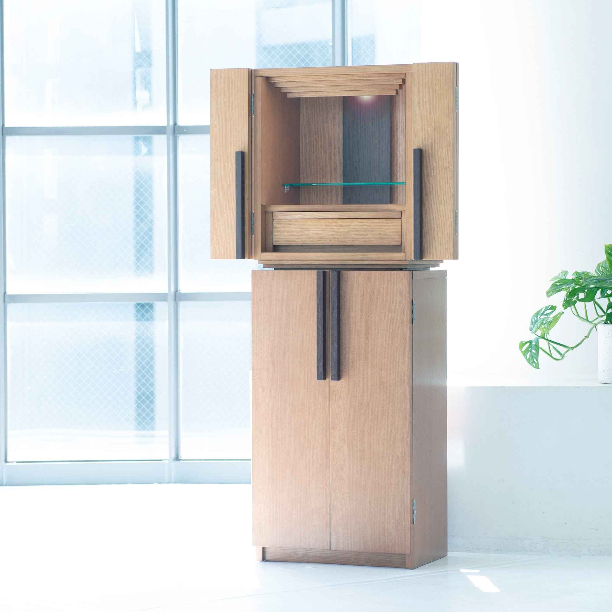 おぶつだん 『かなで』台付 ナチュラル