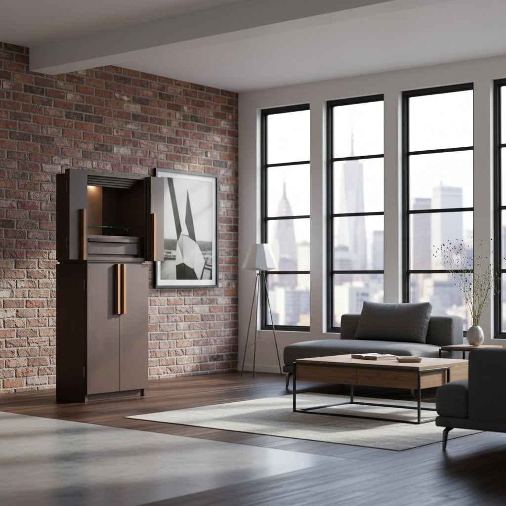 おぶつだん 『かなで』台付 ブラウン