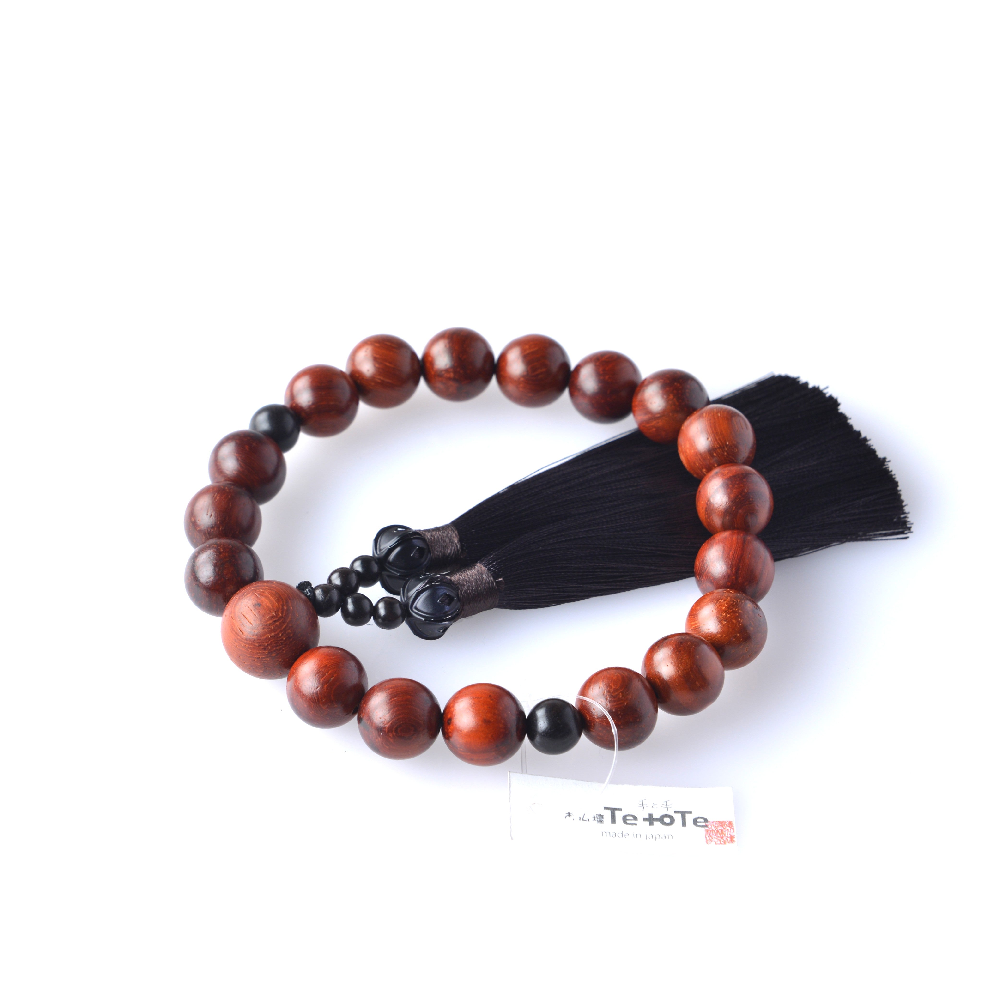 紫檀 男性用 数珠ケース付