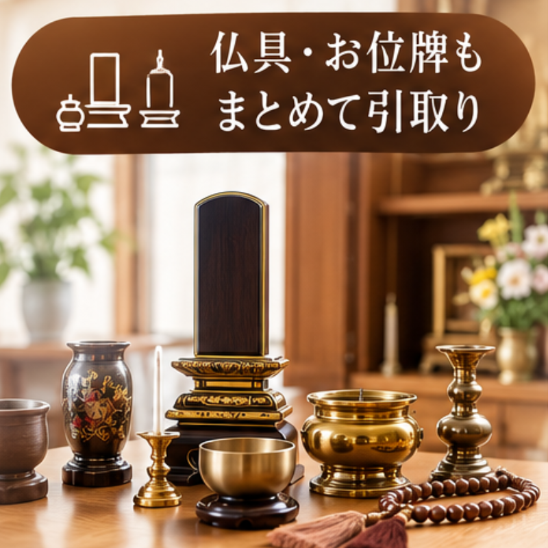 お仏壇引取り処分サービス