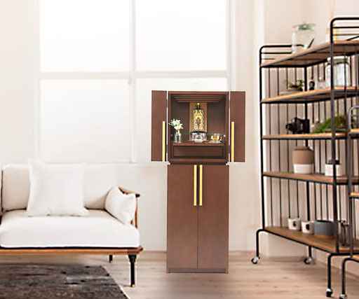 おぶつだん 『かなで』台付 ブラウン