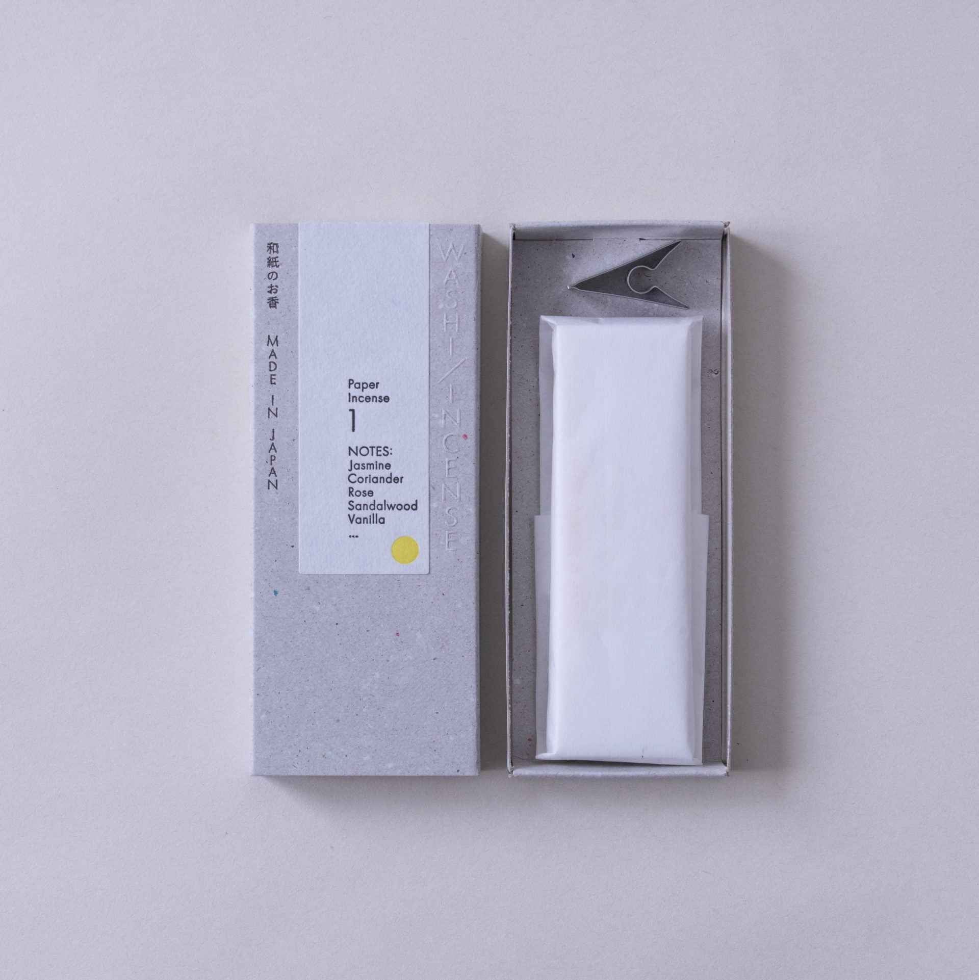 線香 WASHI INCENSE #1 フローラルな香り