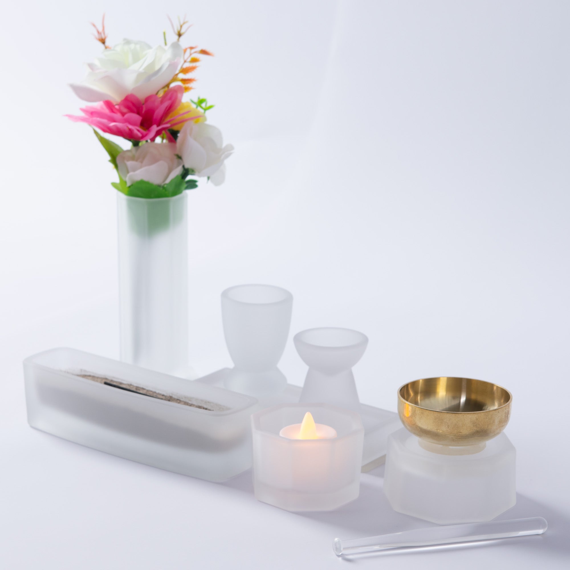 【浄土真宗用】仏具セット おとは 角香炉セット