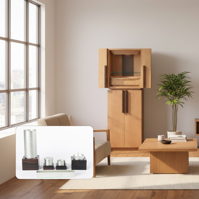 おぶつだん 『かなで』台付 ナチュラル