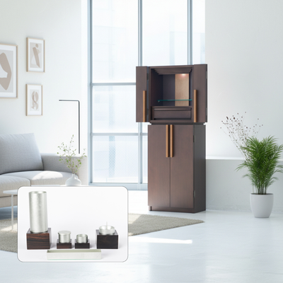 おぶつだん 『かなで』台付 ブラウン