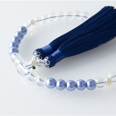 紗つむぎ オーロラクリスタル 瑠璃色（るりいろ）