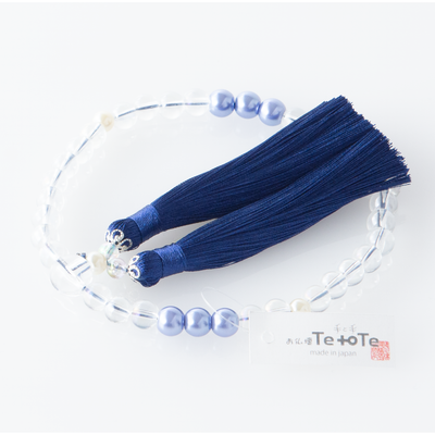 紗つむぎ オーロラクリスタル 瑠璃色（るりいろ）