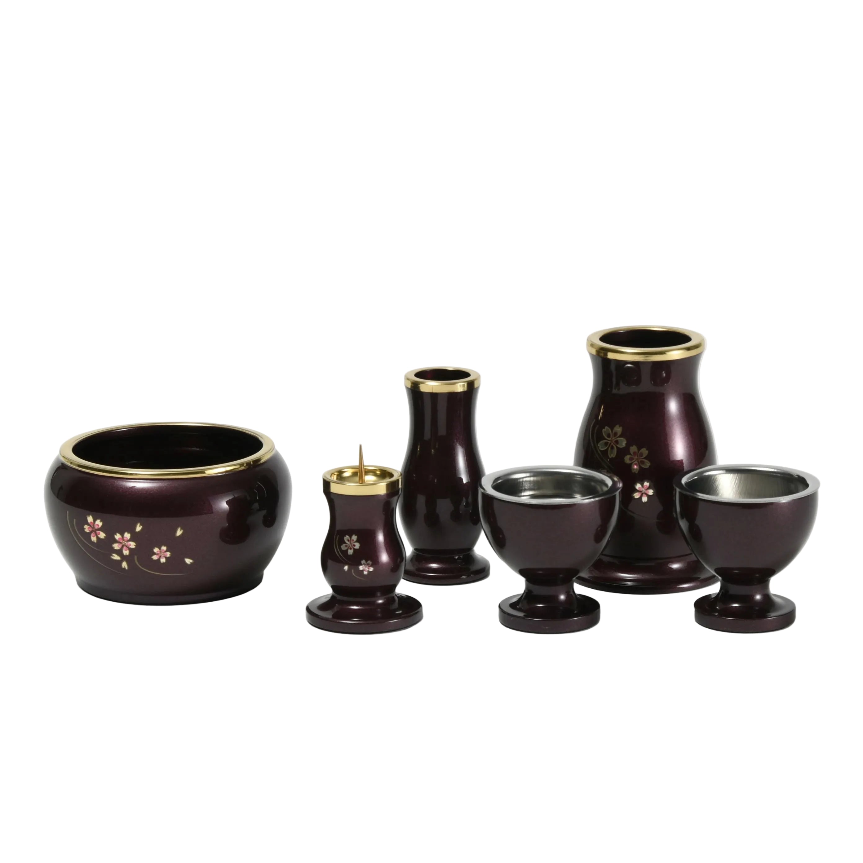 仏具6点セット 真鍮 ルミエール