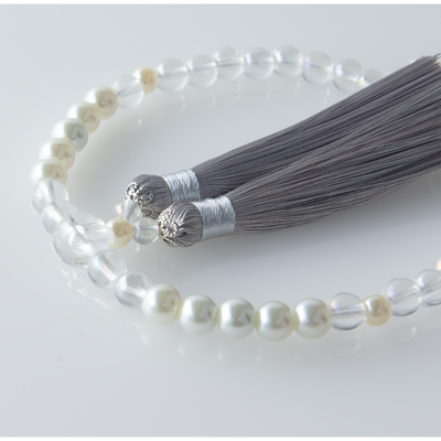 紗つむぎ オーロラクリスタル 薄墨色（うすずみいろ）