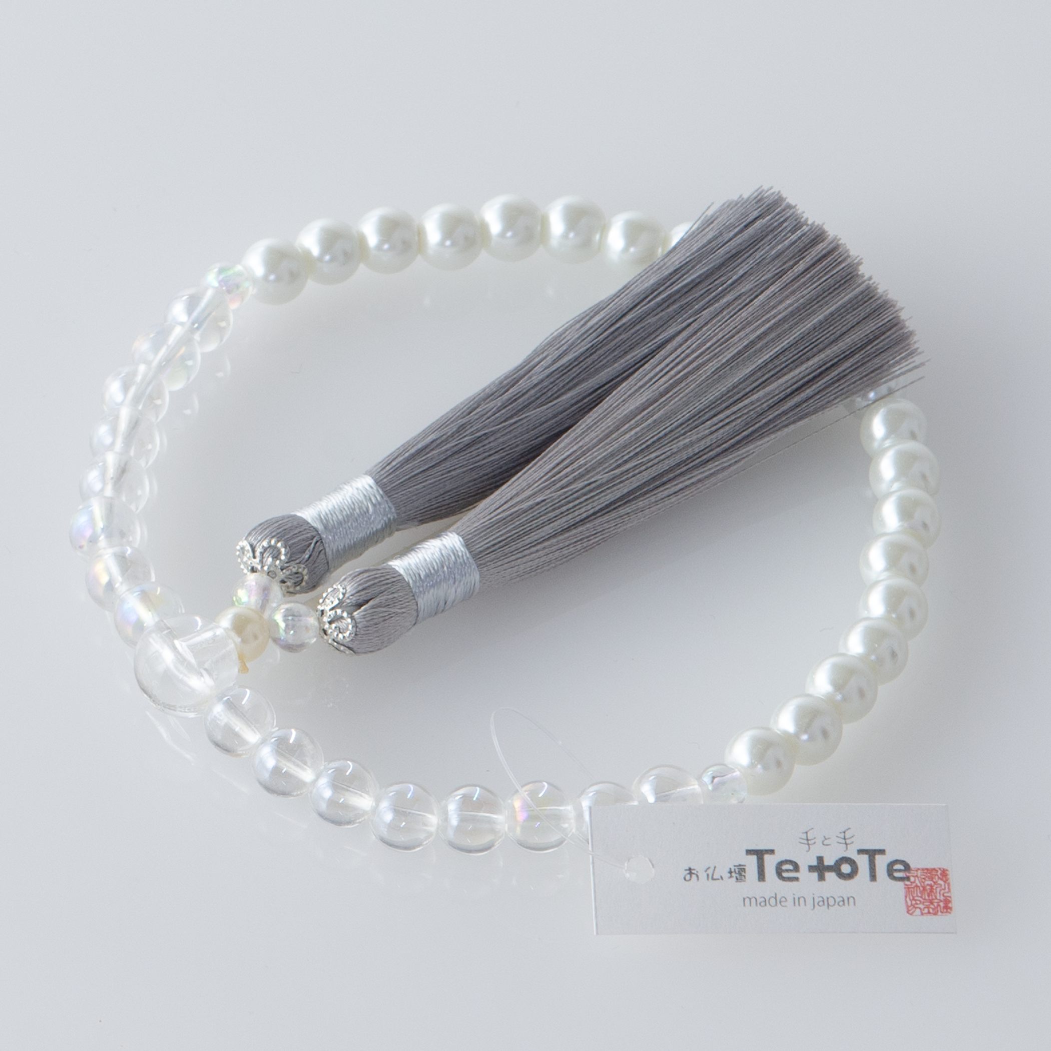 紗つむぎ オーロラクリスタル 薄墨色（うすずみいろ）