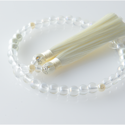 紗つむぎ オーロラクリスタル 雪柳色（ゆきやなぎいろ）