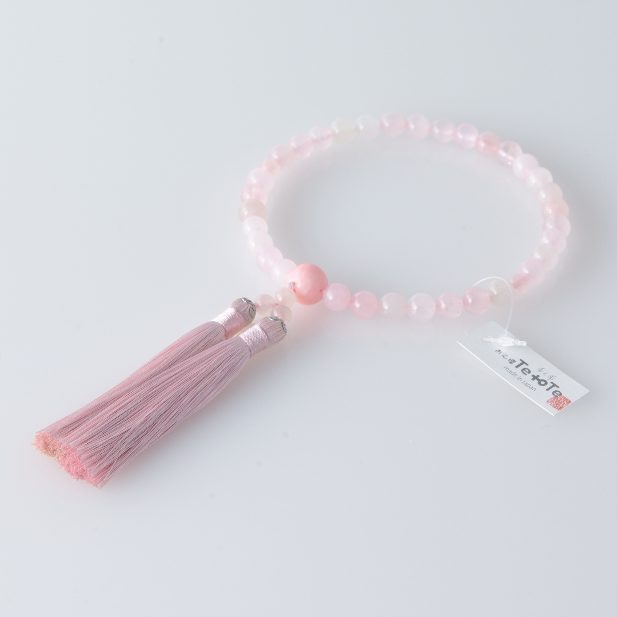 華すずか ローズクォーツ ヴェルベットシルク房