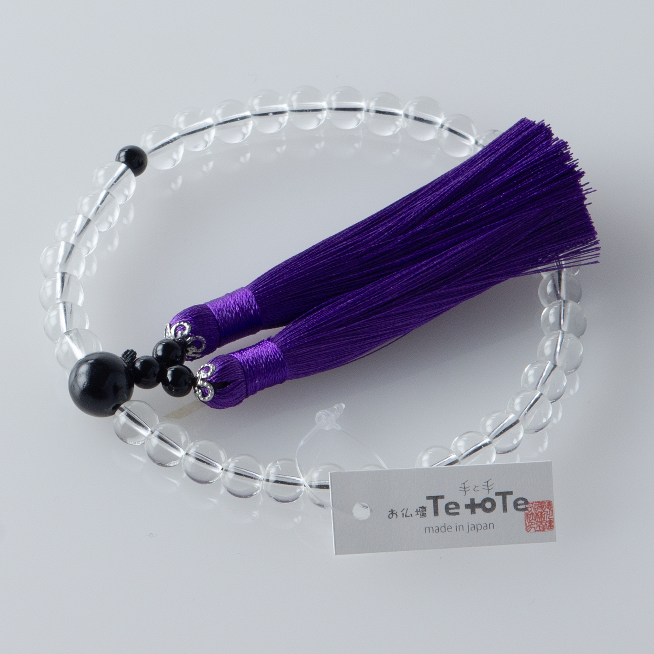 華すずか 本水晶 黒曜石