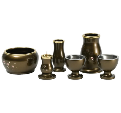 仏具6点セット 真鍮 ルミエール
