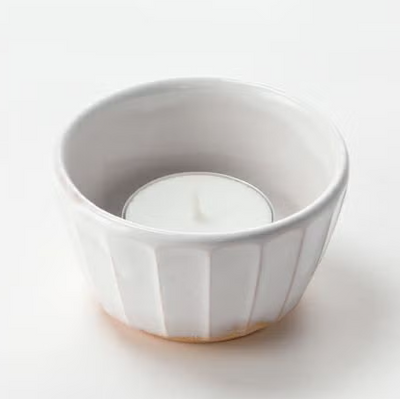 灯立 萩焼 白釉