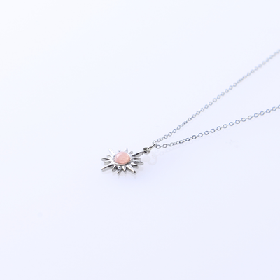 天然石ネックレス 4月 HIKARI