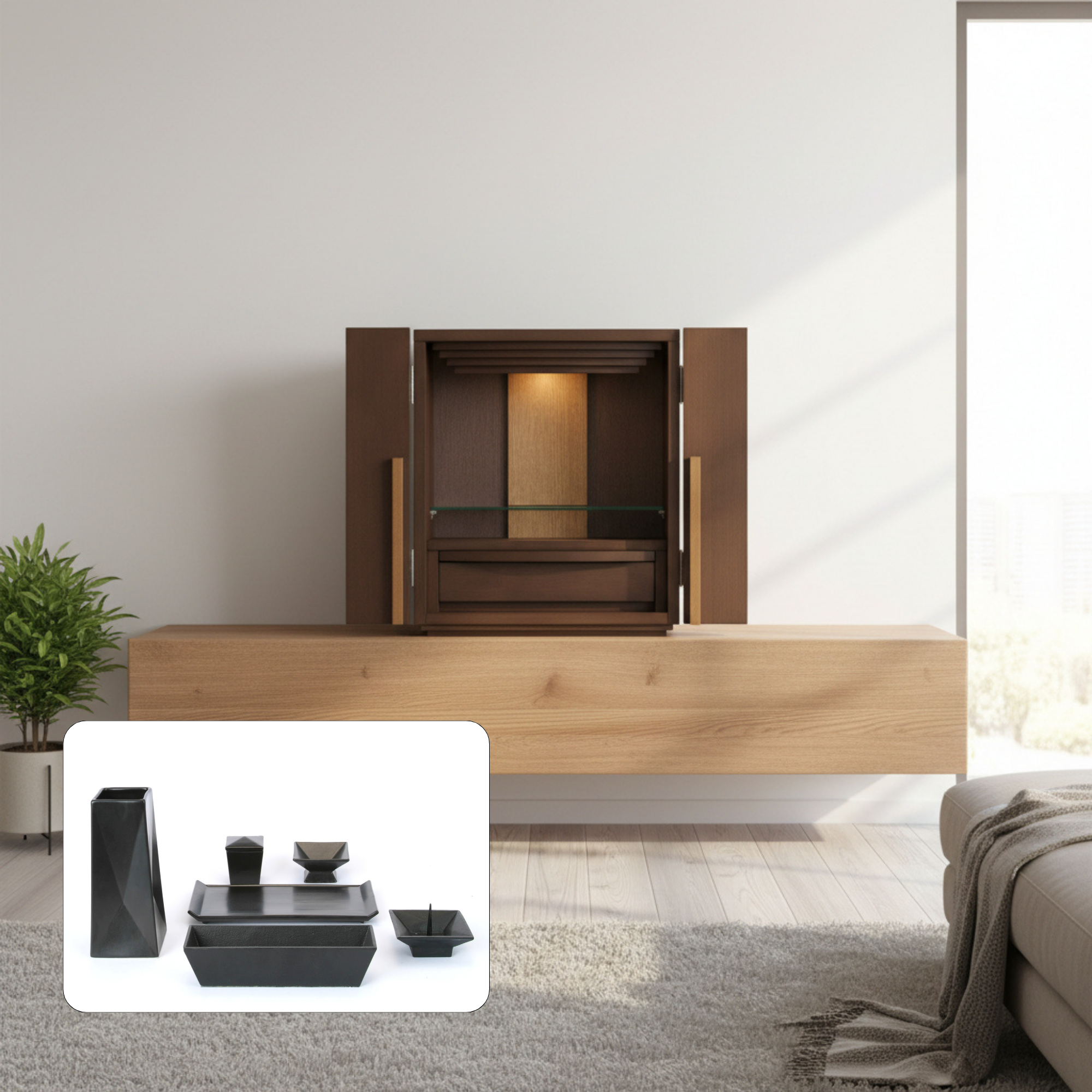 おぶつだん 『はつき』ダーク