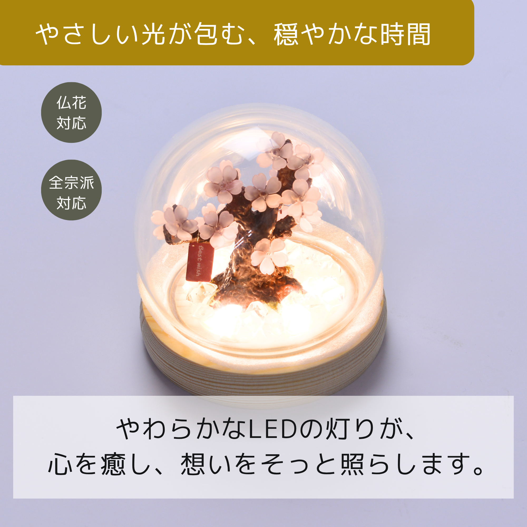 さくら LEDライト