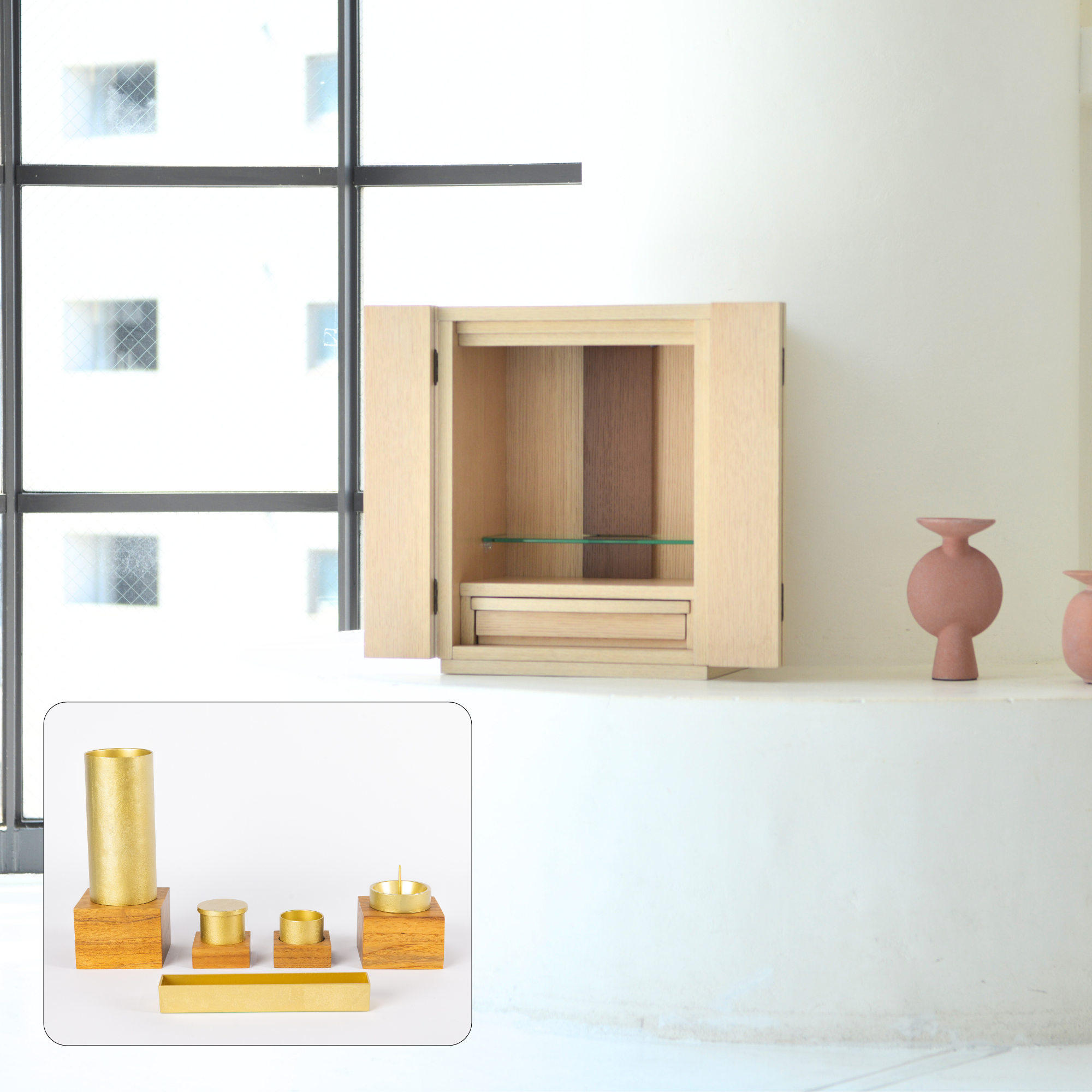 おぶつだん『つぼみ』 ナチュラル