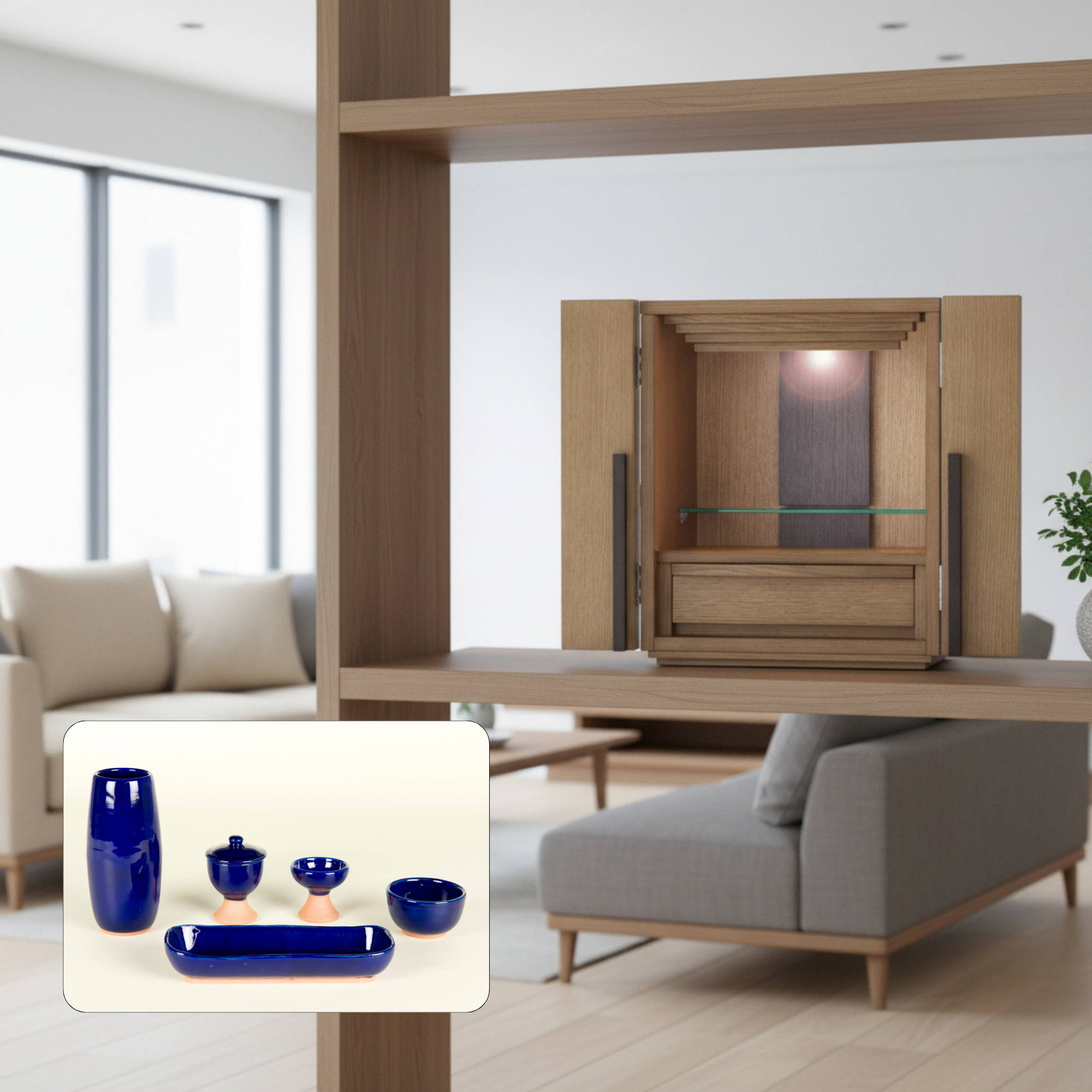 おぶつだん『はつき』ナチュラル