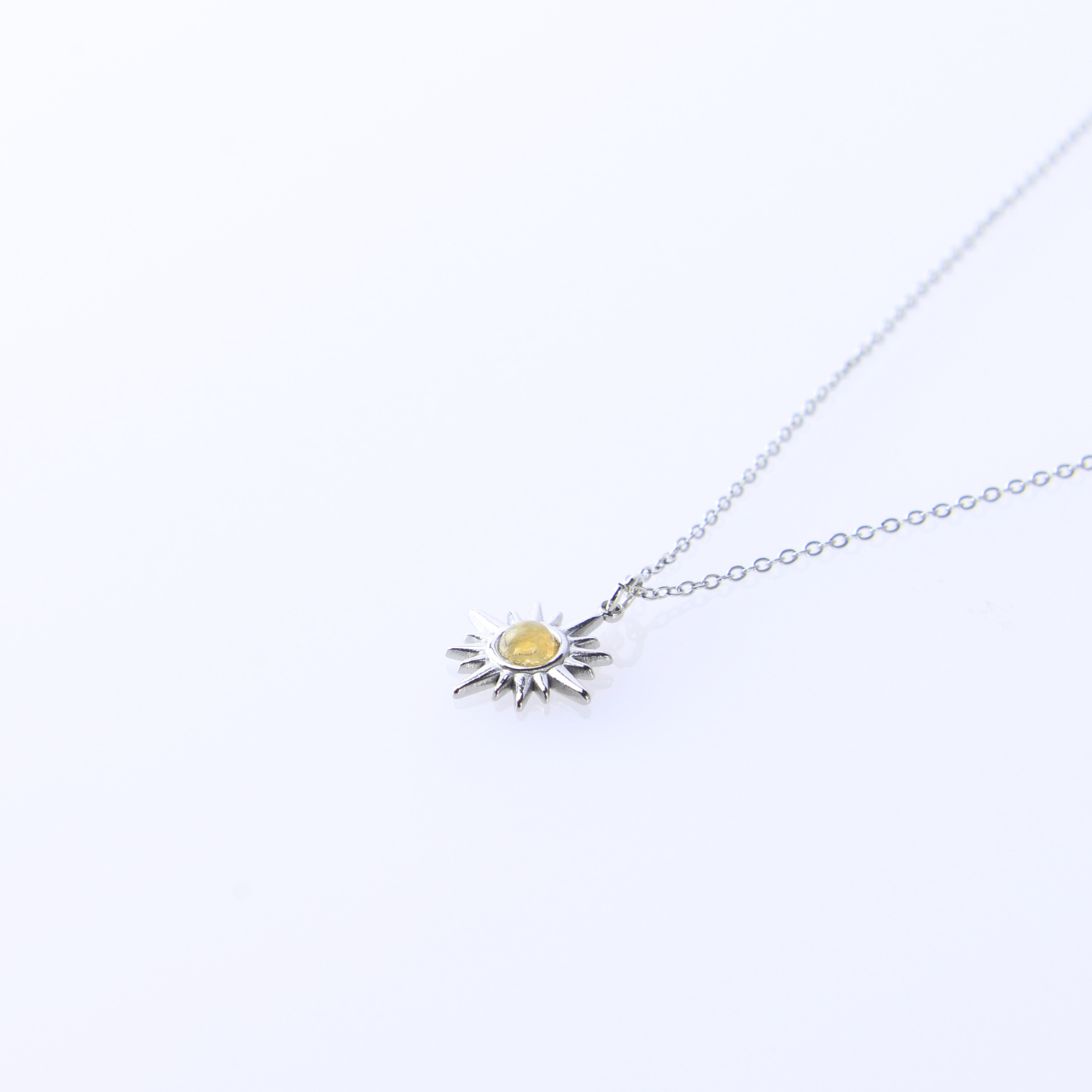 天然石ネックレス 10月 NIJI
